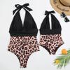 Skinny Swimsuit Women's One-piece Sexy Gradual Change Neck Backless Swimsuit Women