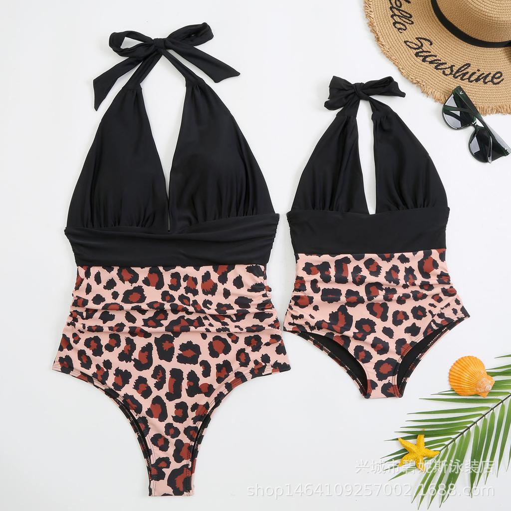 Skinny Swimsuit Women's One-piece Sexy Gradual Change Neck Backless Swimsuit Women