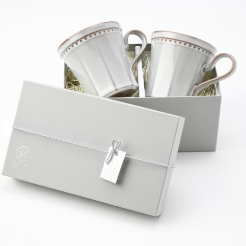 K-ai Pair of Mugs, Nordic Style Tableware Set, Gift Boxed (Pair of Cups)