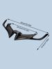 Divisor Delantero de Ala de Pato para Motocicleta, Spoiler de Labio de Aerodinámica ABS, Se Adapta a Suzuki/Honda/Yamaha/BMW/Triumph/Harley-Davidson, Rac