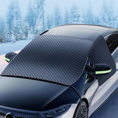 In Akisuba Parabrezza Protettivo Protettivo Adatto a Tutti Previene Parabrezza Parabrezza Auto 6 Cinghie Compatibile con Tutti Vetri Laterali e Retrovisore