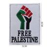 Medio Oriente Transfrontaliero Badge Palestinese Toppa da Braccio Accessori Bandiera Boxer Velcro Toppa da Zaino Ricamata Disponibile