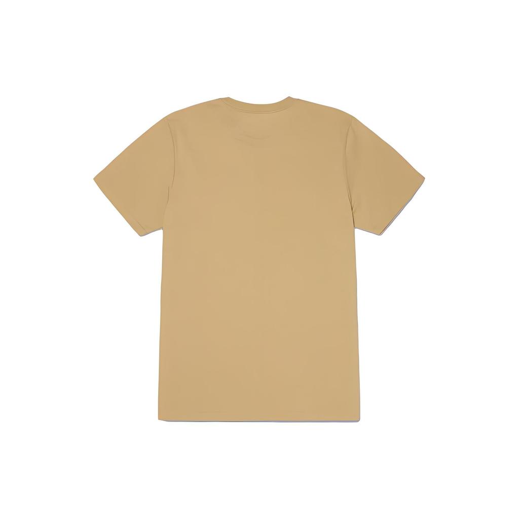 Vans Classic Logo Pullover Round Neck Letter Print Short Sleeve T-Shirt Unisex T-Shirts Camel VN0A4MM6YUU