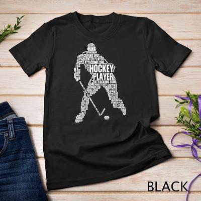Cool Ishockeykonst För Män Kvinnor Pojke Flicka Ishockeyspelare Unisex T-shirt