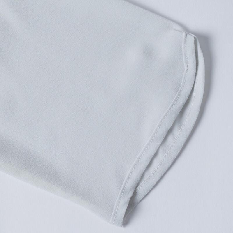 New Chinese Style Floral Chiffon T-shirt & Pants Set