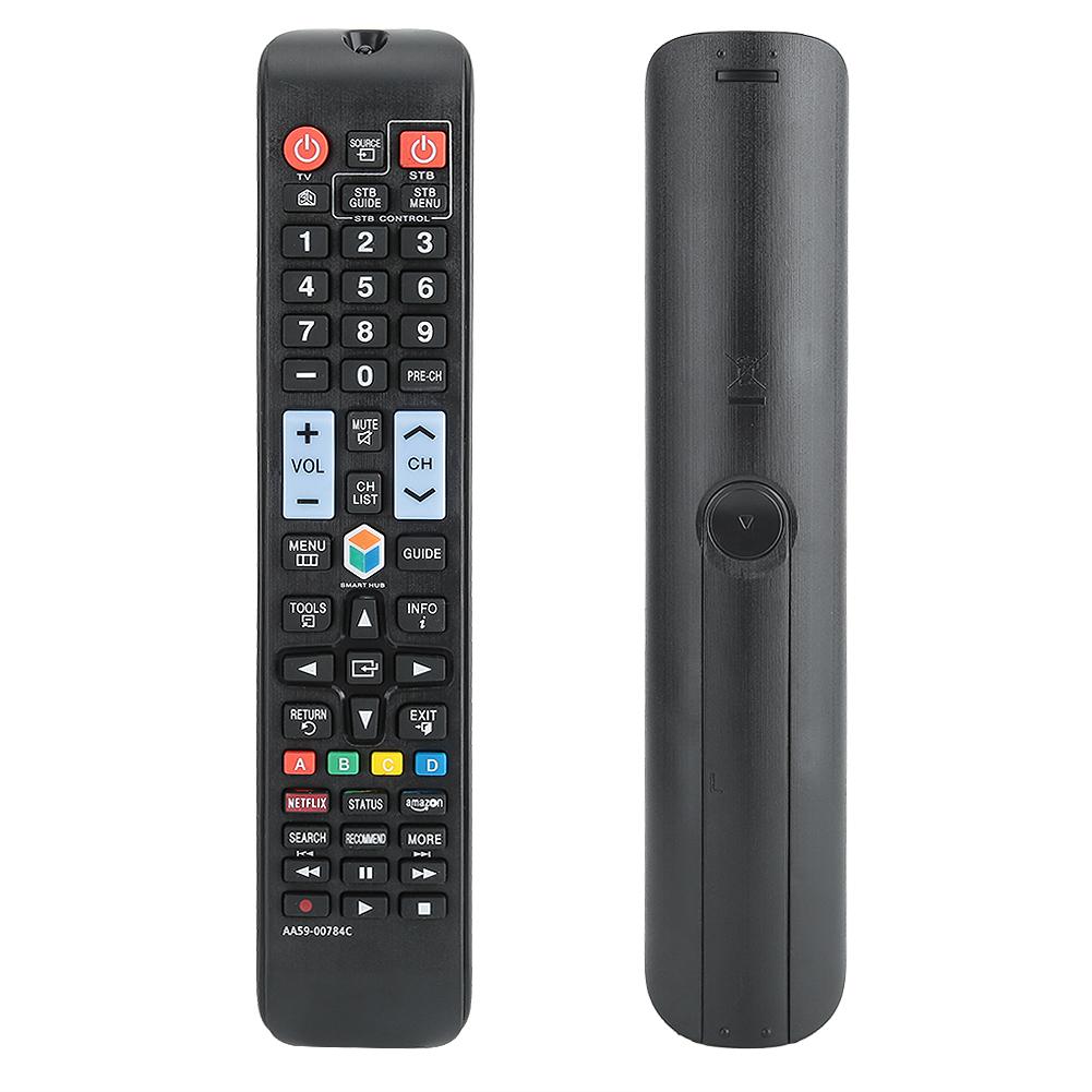 2PCS Multi Function Large Buttons TV Remote Control for Samsung A59 00784C Television