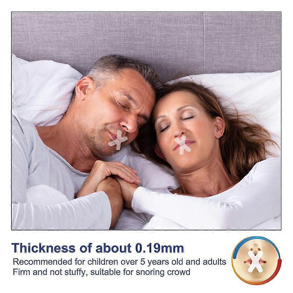 120 Pcs Sleep Strips Anti Snoring Devices Advanced Gentle Sleeping Mouth Tape