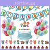 Tema Bambini Cocomelon Festa di Compleanno Decorazioni Forniture Striscione Cake Topper Palloncino