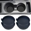 Car Coaster Non-Slip Silicone Mat For Car Water Cup Auto Interior Anti-Slip Cup Pad Drink Holder Mat Decoration Accessories