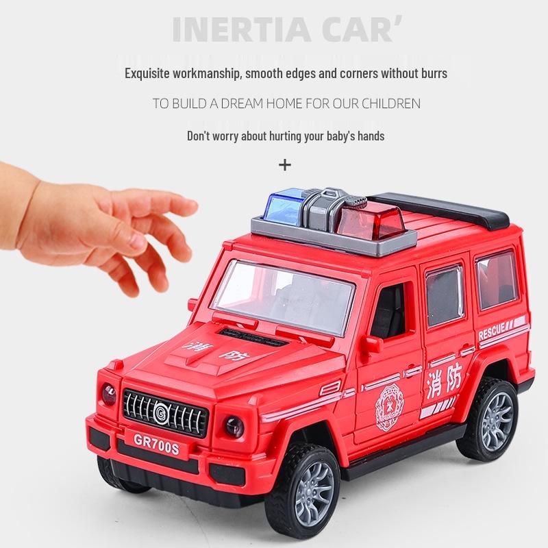 Inertia Toy Car Model for Boys - Large Simulation Street Stall Gifts