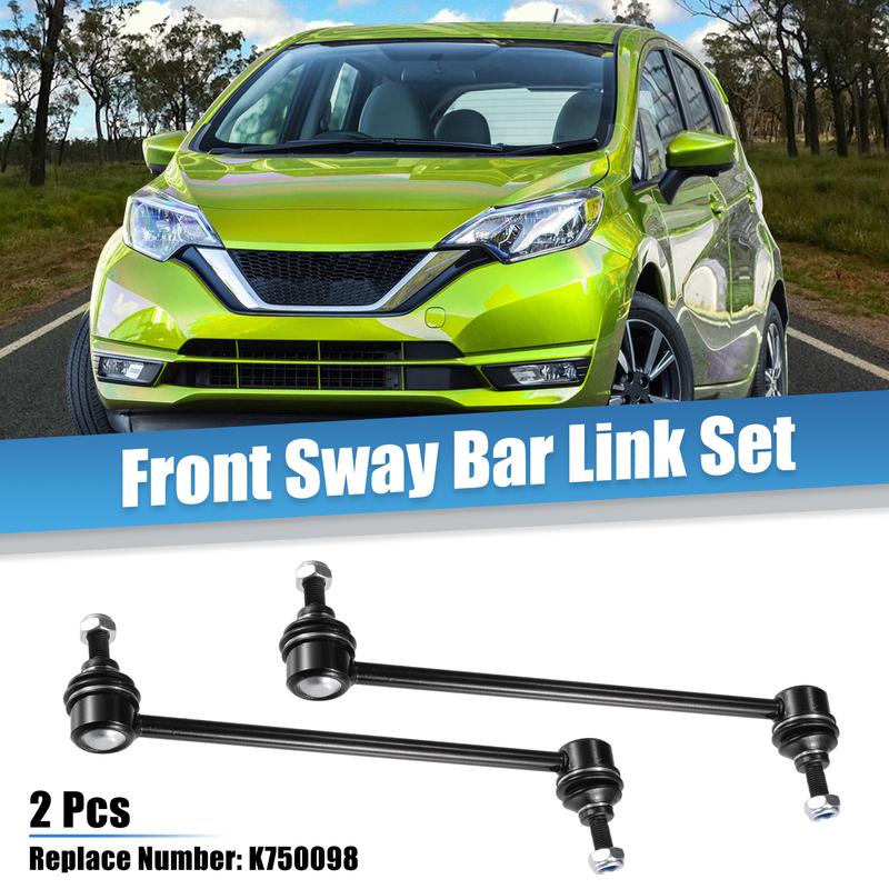 UXCELL 2 Pcs Front Sway Bar Link Set Stabilizer Sway Bar Link for Nissan Cube 09-14