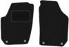 Černé přední rohože pro: Škoda Fabia II hatchback, kombi (2007-2014)