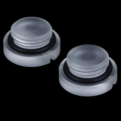 2Pcs Frosted G1/4 Water Plug Matte Acrílico Water Stop Lock Seal Button
