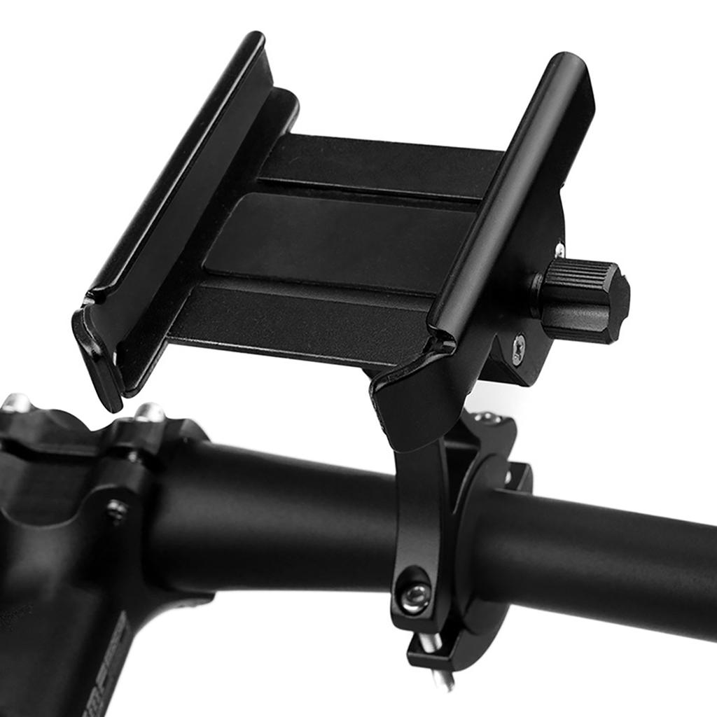 Heightened Aluminium Alloy Mobile Phone Holder 360 degrees Rotation Motorcycle Phone Mount Rear View Mirror Phone Bracket for Moun
