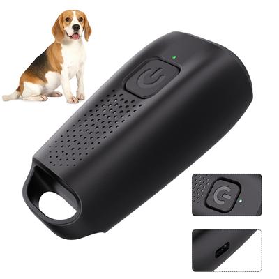 Mini Köpek Kovucu Taşınabilir Ultrasonik Köpek Kovucu LED Fenerli USB Şarj Edilebilir Havlama Önleyici Cihaz Ultrasonik Caydırıcı