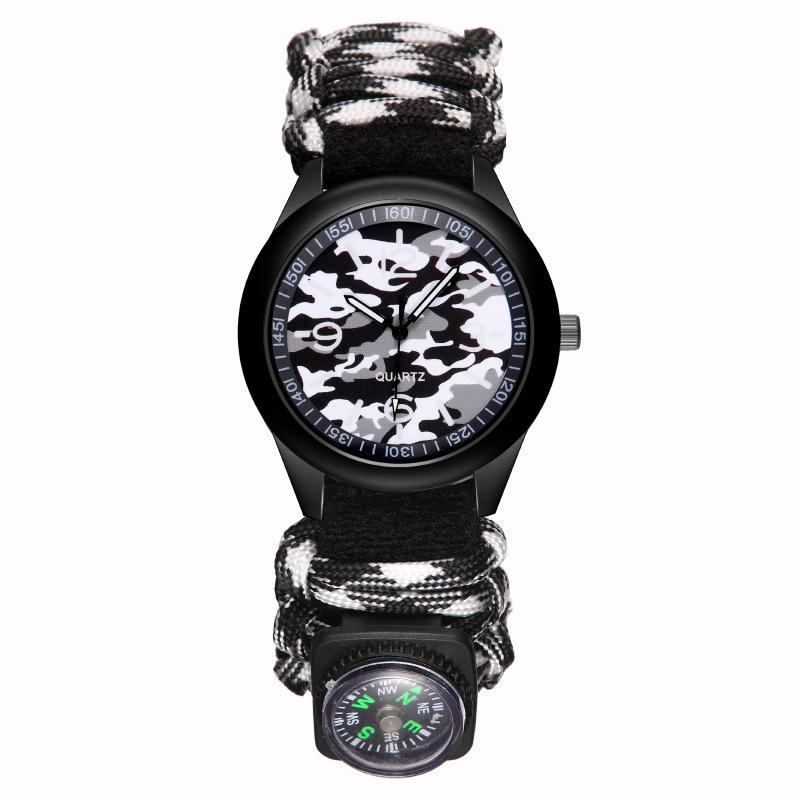 

Новые тенденции моды личности на открытом воздухе многофункциональные спортивные мужские часы мужские часы военные камуфляж белый