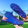 Rubber Sole Sports Footwear And Bag Accessories  Hombre High Top Football Boots Men's Summer Training Competition Shoes