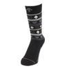 DESCENTE Junior Odor Far Silver Ion Socks for Juniors and DWDWJB61 BLK Socks, Antibacterial, Resistant, Warm, Infrared, (Ag+) Kids,