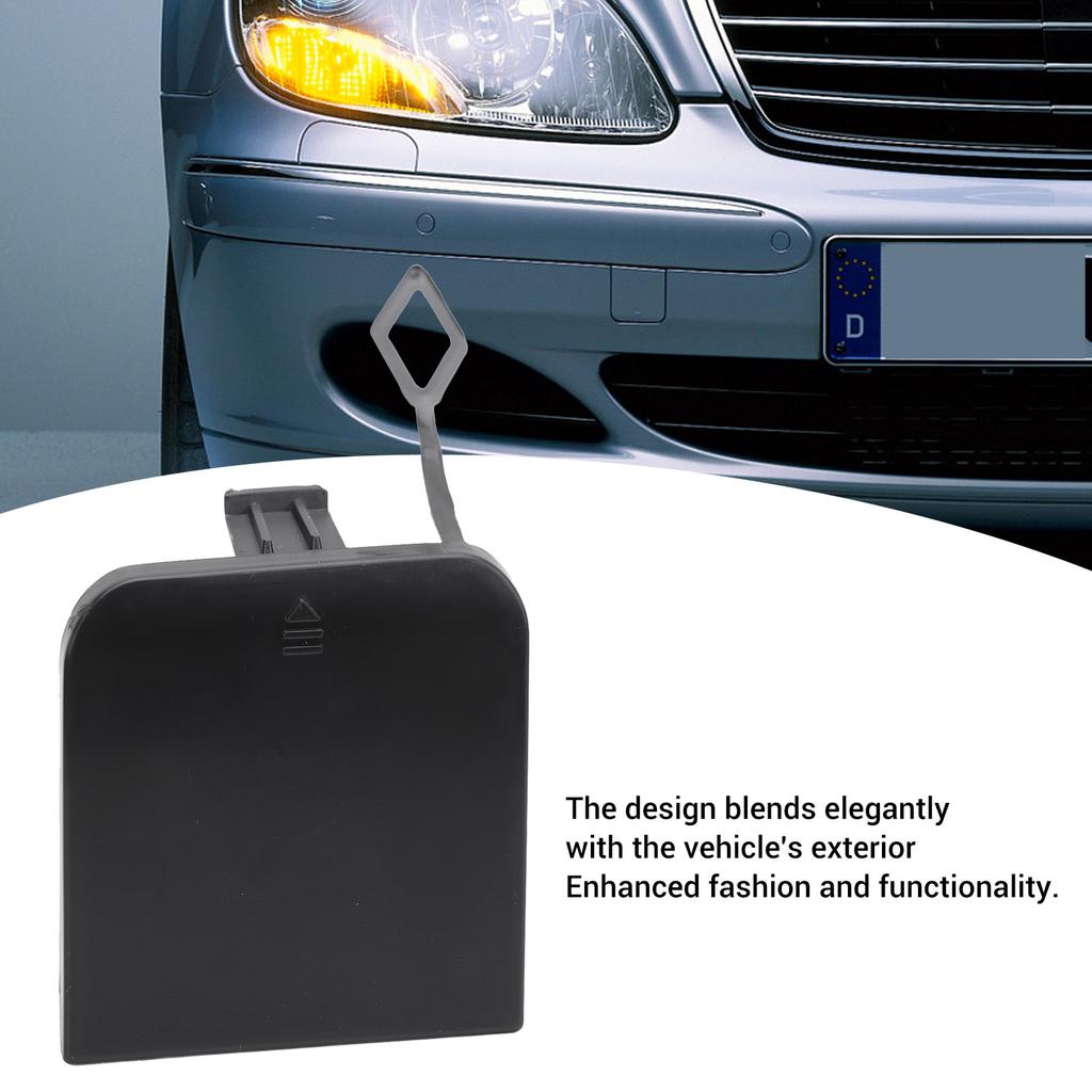 Front Bumper Tow Hook Cover 2208851223 Car Front Bumper Towing Eye Hook Cap for S-Class W220