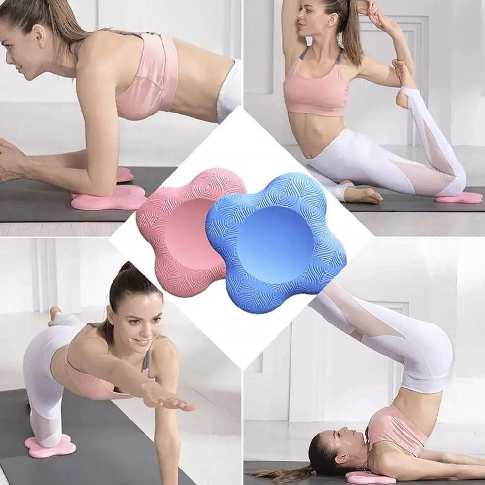 2pcs Thickened Yoga Knee Mat Portable Elbow Cushion  Kneeling Protective