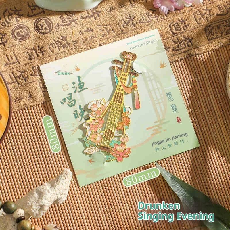 Student Reading Book Clip Vintage Butterfly Fan Metal Bookmark Hollow Flower Painting Bookmarks For Book Lovers Readers Gifts