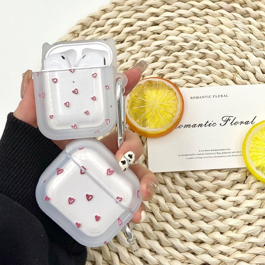 Applicable to Apple AirPods 1 generation wireless Bluetooth headset case, transparent anti-dirty split case