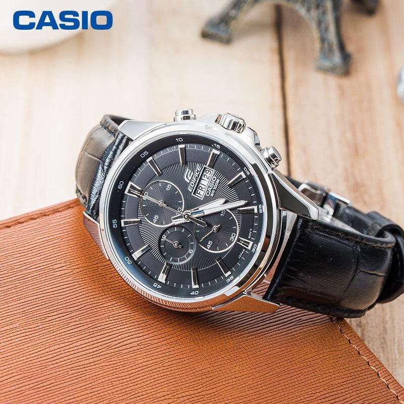 CASIO Men EDIFICE 43.8mm Black Watch EFB-509L-1AVUPR