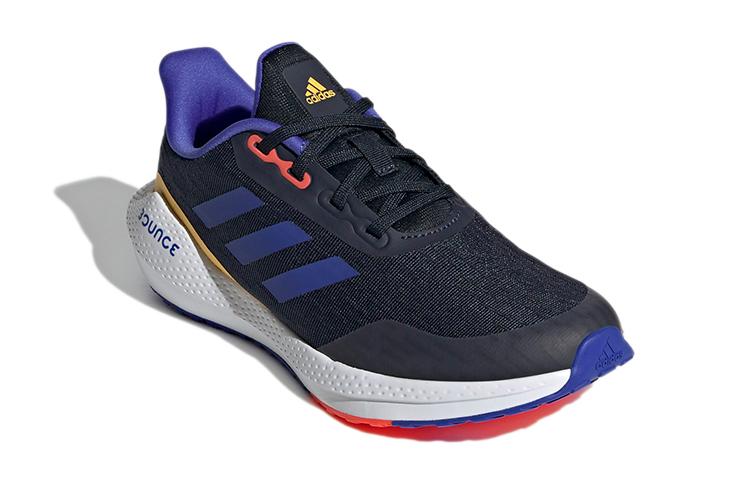 adidas EQ21 Run Abrasion Resistant Abrasion Resistant Low Top Kids' Running Shoes Ink Blue Teenagers GV9932