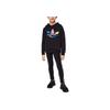 Adidas Originals Logo Print Hoodie Long Sleeve Kids tops Gray H32388