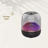 L-98 Fifth Gen Bluetooth Glass Speaker with High-Quality Sound & Subwoofer, Desktop Atmosphere Light