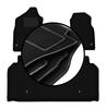 Complete Set of Velour Floor Mats For: Dodge RAM 1500 Long (2019)