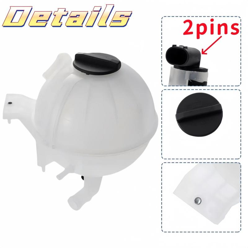 Coolant Expansion Tank With Sensor For Dodge Freightliner Mercedes-Benz Sprinter 2500 3500 2.1L 3.0L 2007-2018 9065010503