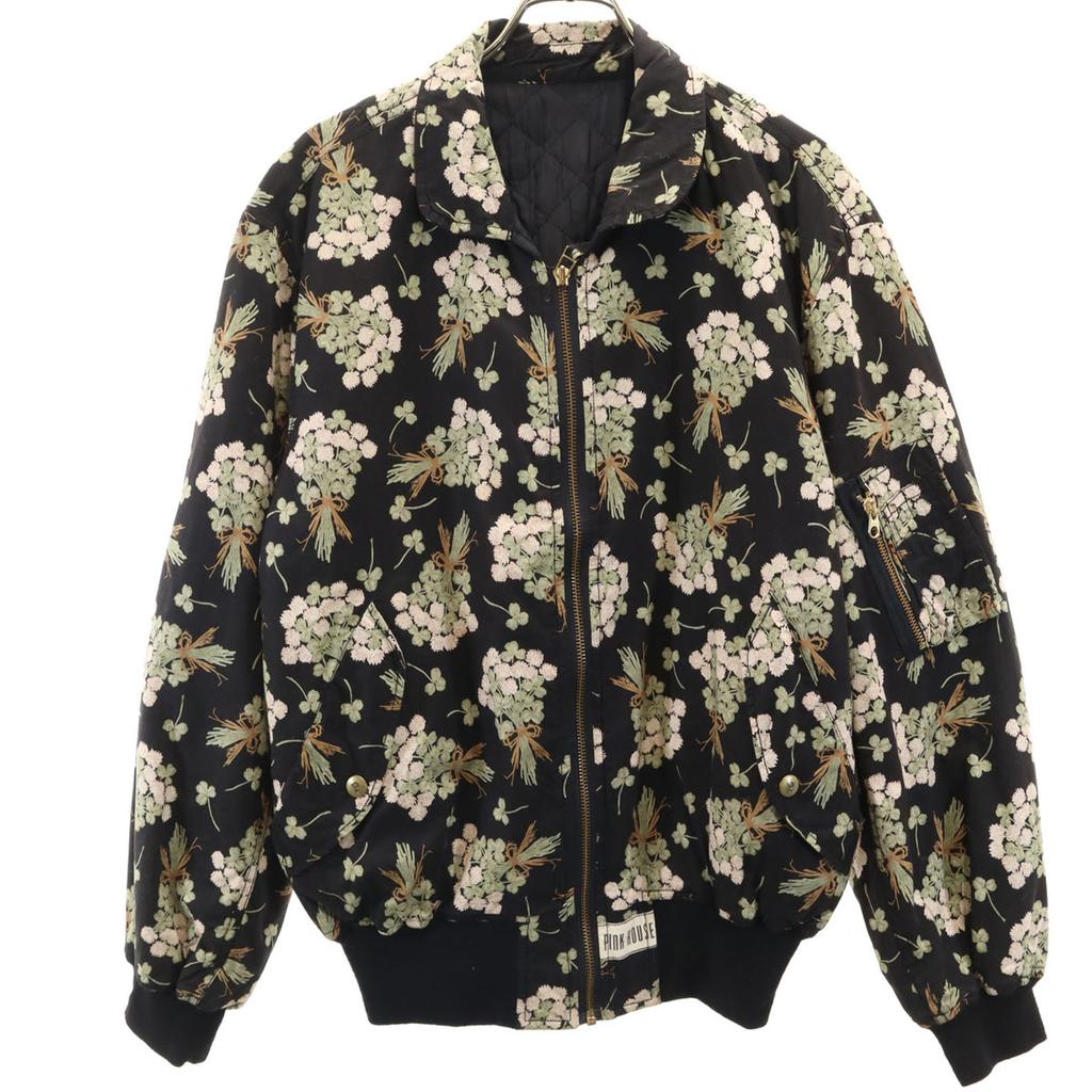 Beauty products PINK HOUSE Floral Batting jacket Black series Men's Used