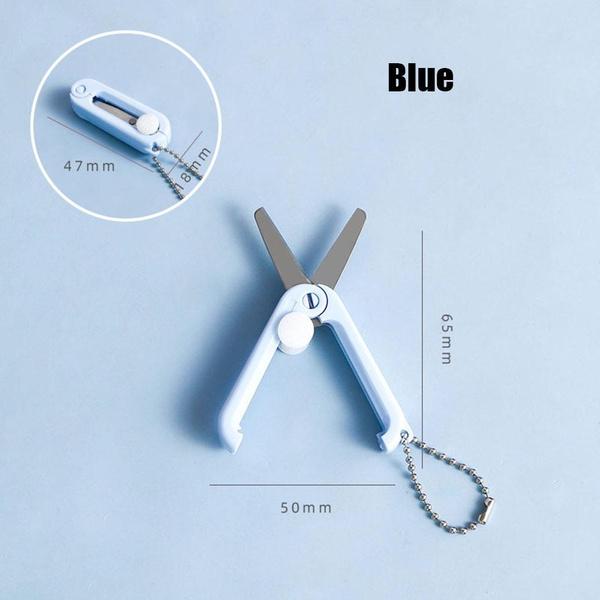 

Выдвижные портативные телескопические ножницы для офисных студентов Портативные маленькие ножницы МИНИ-ножницы из нержавеющей стали Детские складные ножницы