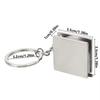 Mini Size Tape Measure Keychain Portable Keyring Pull Ruler Retractable Gauging Tools  Hand Gauging