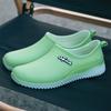 Scarpe da Pioggia alla Moda Donna Camminata Outdoor Antiscivolo Scarpe Corte Impermeabili Stivali da Acqua Stivali Corti da Pioggia Scarpe per Lavaggio Auto Scarpe in Colla