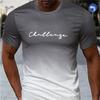 Summer Men's T-shirt Fashion O-neck Short sleeved T-shirt