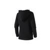 Adidas Sweatshirts Unisex Black Hooded Moderate Cardigan DP2414