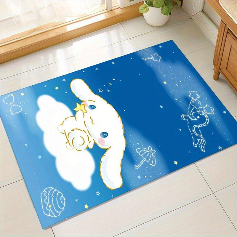 

1 шт. Коврик Cinnamoroll «Звездное небо» - Милый мультяшный декор для комнаты, Ковер для офиса, Коврик для улицы, Подарок для украшения домаz100 60cm by 90cm