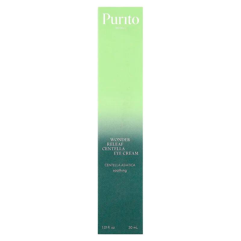 Purito Wonder Releaf Centella Eye Cream Unscented 30ml/  Anti-aging, Nourishing, Moisturizing, Korean Cosmetics, Kbeauty