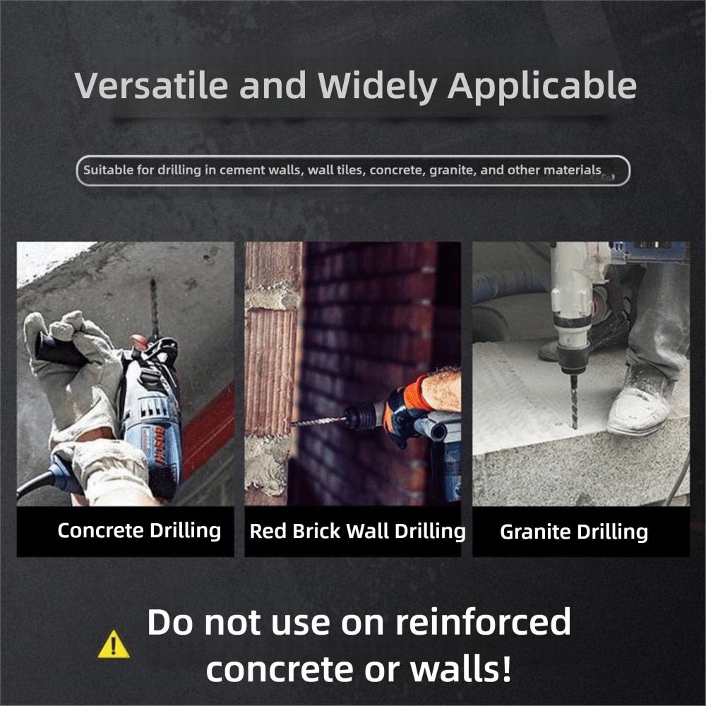 1PCS For SDS PLUS Shank Electric Hammer Drill Bits  Brick Cement Stone Concrete Rock