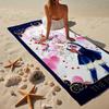 Moonlit Dance Of Love Beach Towel, Super Soft Microfiber, Gift for Her/Him, Birthday, for Pool, Beach, Travel, Home Decor Fan Gifts