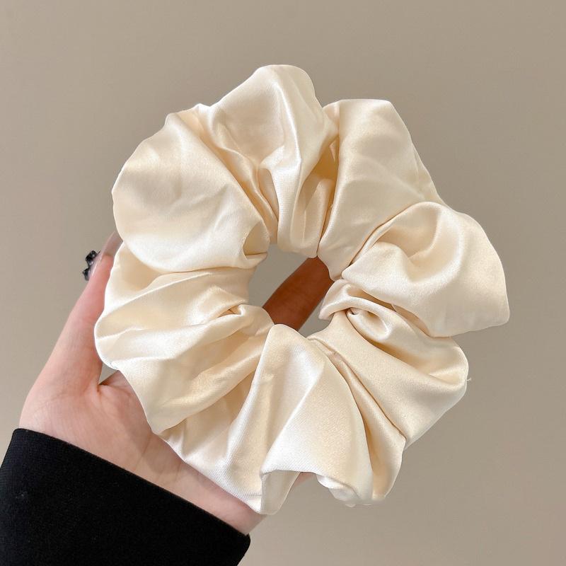 

Высококачественная атласная резинка для волос и повязка на голову для женщин - Аксессуар для волос для взрослых, не выдергивающий волосы