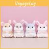 Toy Rabbit Keychain Cartoon Backpack Pendant Plush Doll Gift Decoration Cute