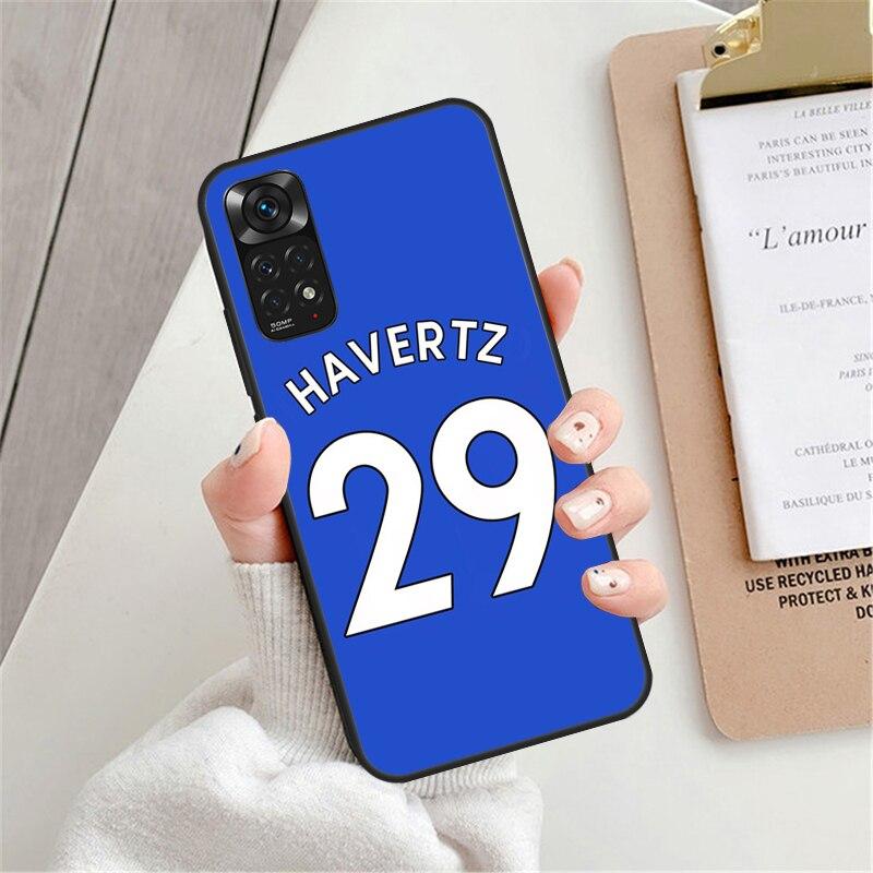 Football Player Name Number Case For Xiaomi Redmi 9 10 9C 10A 10C Cover For Redmi Note 7 8 9 10 11 Pro 8T 9S 10S 11S