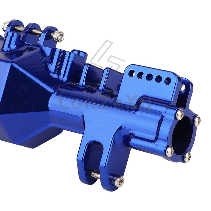Metal Axle Housing Sleeve Steering Knuckle Links Mid Gearbox Gear Base CVD for RC Car 1/8 Losi LMT Monster Truck Upgrade Parts