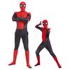 Hochwertiges Spiderman-Kostüm, Kostüm für Erwachsene und Kinder, Halloween-Kostüm, rot/schwarz, Spandex, Cosplay-Kleidung