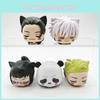 Jujutsu Kaisen Pijama com Orelhas de Gato Modelo de Bolo de Carro Kit de Montagem em PVC Caixa Surpresa Colecionável Para Fãs de Anime