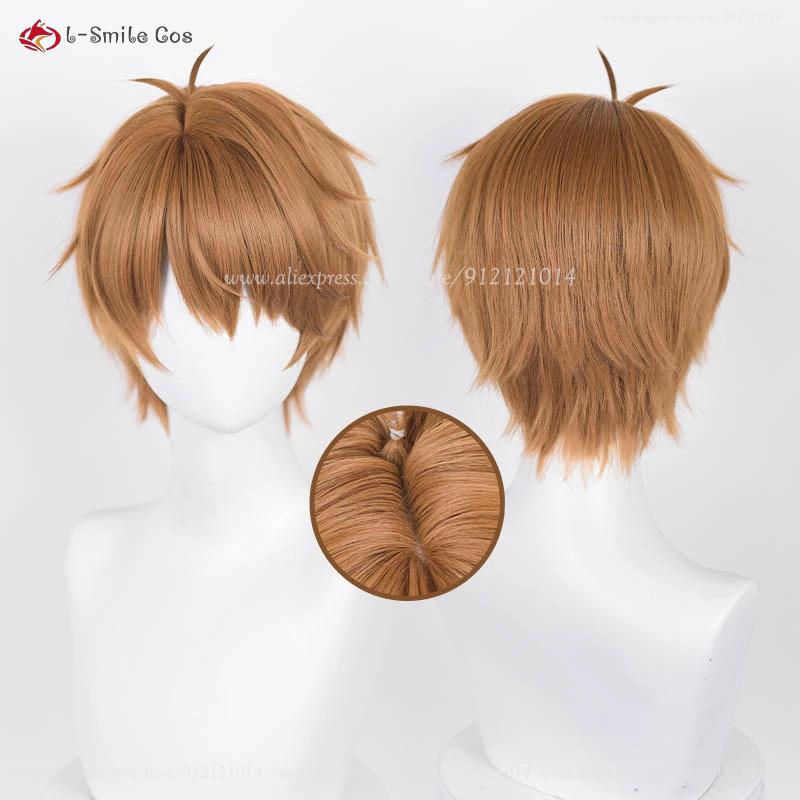 Luke Pearce Artem Wing Vilhelm Richard Albert de Haspran Marius von Hagen Vrouwelijke Protagonist Rosa Cosplay Pruik Anime Cosplay Pruiken One Size brown
