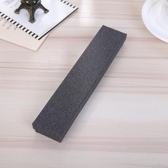 Doreenbeads Rectangle Cardboard Necklace Bracelet Jewelry Box Creative Gift Box For Jewelry Packaging 21 *4 *2cm Simple Style 1pc